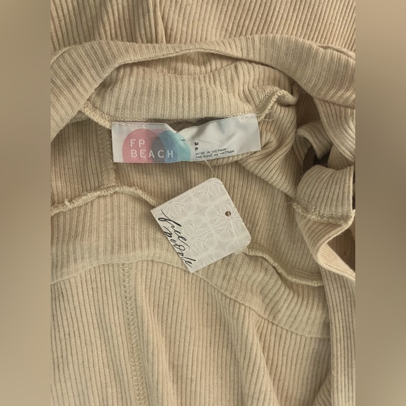 COPY - FreePeople beach overalls romper S - Picture 3 of 3